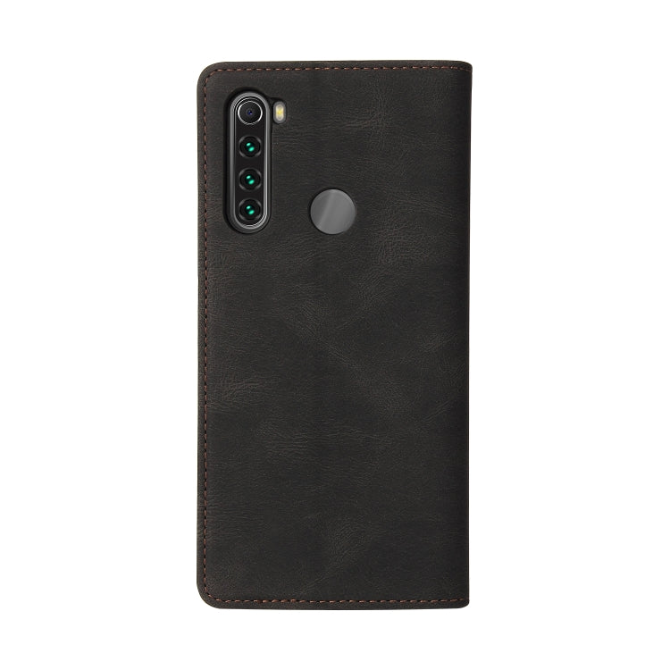 Dark brown leather phone case with camera cutout and smooth finish