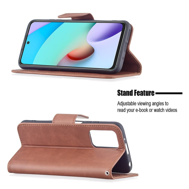 Brown flip phone wallet case with stand fold for landscape viewing, PU leather
