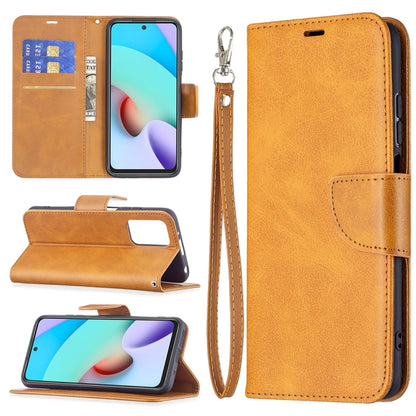 Brown flip wallet phone case with stand, card slots, and wrist lanyard