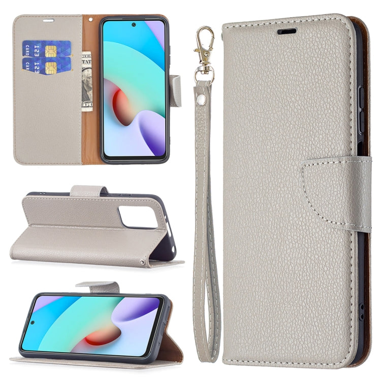 Taupe PU leather flip phone wallet case with lanyard and card slots