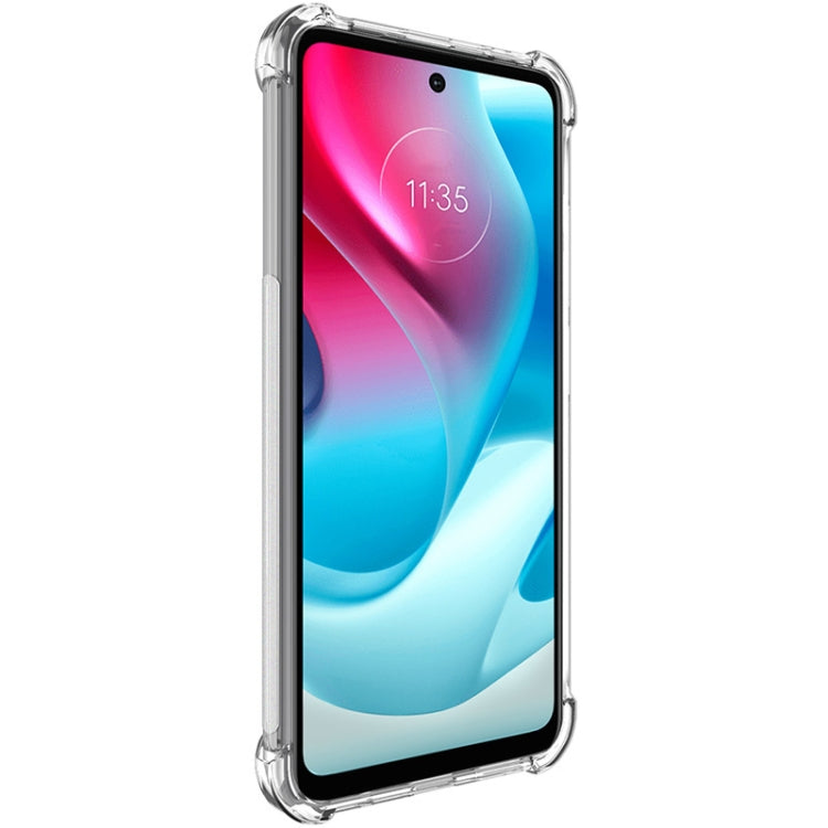 Transparent TPU phone case with shockproof airbag corners and screen protector