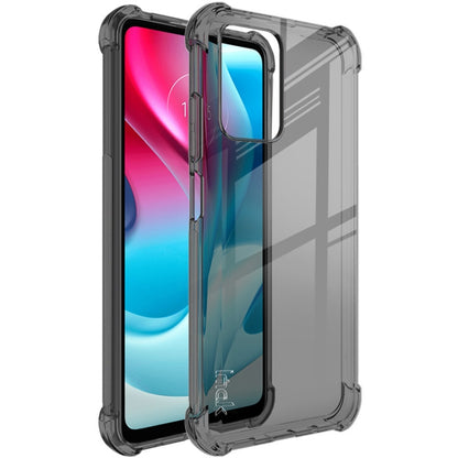 Transparent black shockproof TPU phone case with airbag corner protection
