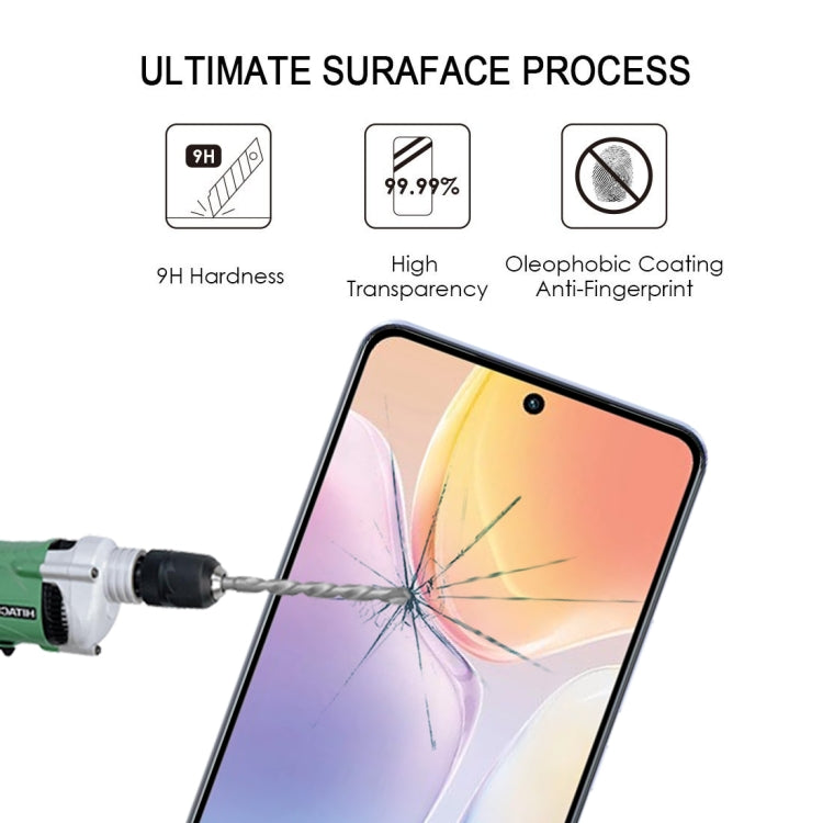 9H hardness tempered glass screen protector with anti-fingerprint clear coating