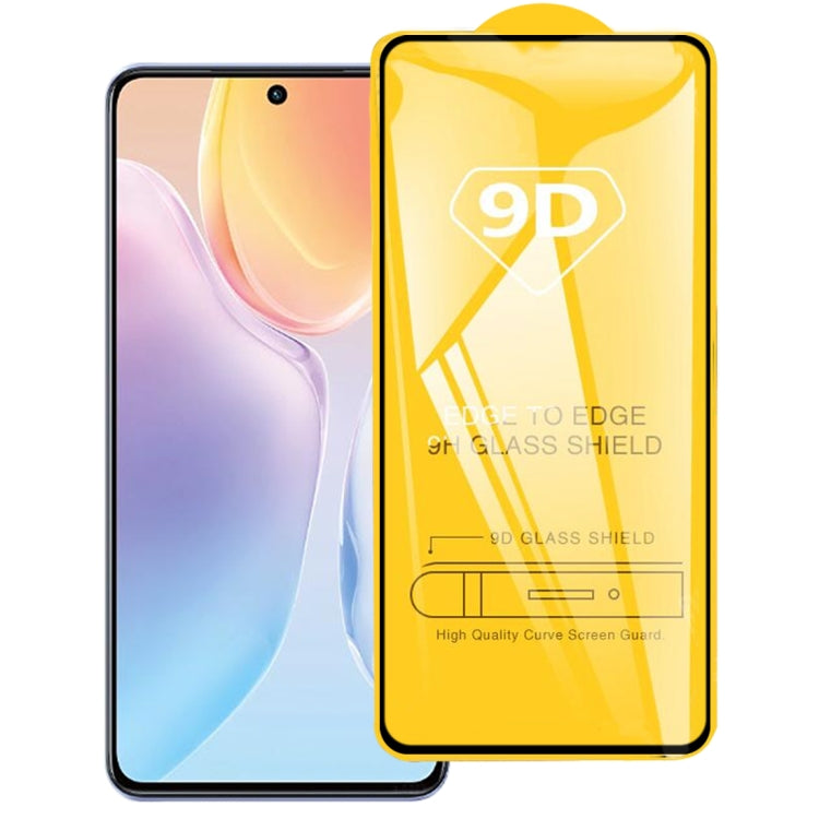 9D tempered glass screen protector film for vivo X70, full-screen coverage