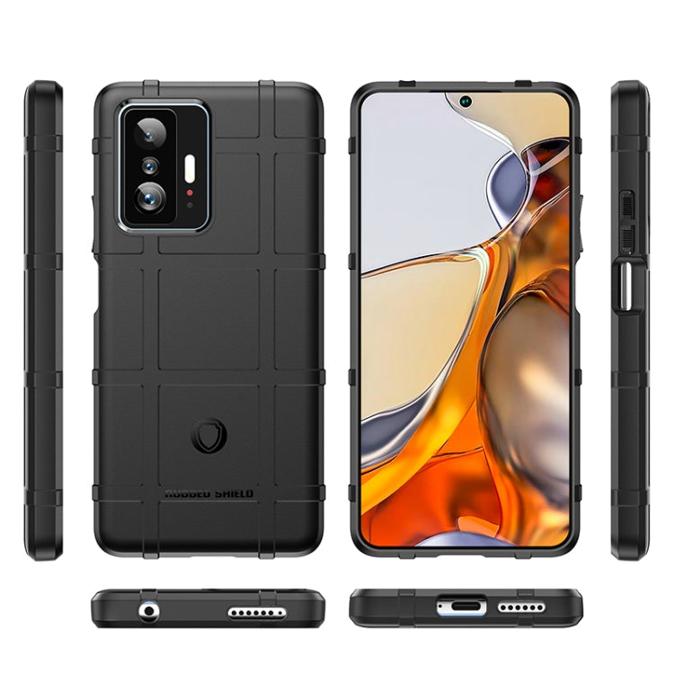 Rugged shockproof TPU phone case, front back and side views with cutouts