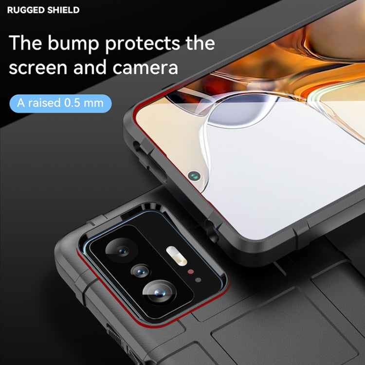 Rugged shockproof TPU phone case with raised camera rim and screen edge