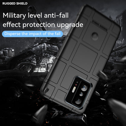 Rugged shockproof TPU phone case with shock-absorbing frame and corner protection