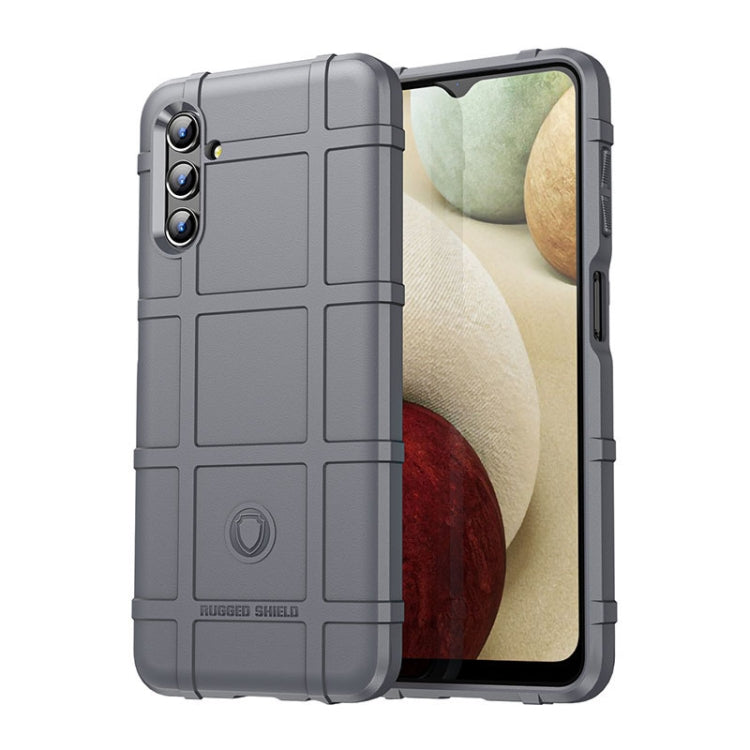 Shockproof TPU phone case, dark gray rugged back with camera cutouts and side buttons