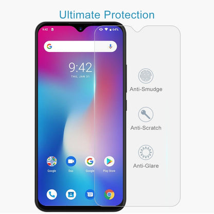 Tempered glass screen protector for phone, clear layer with anti-smudge, anti-scratch