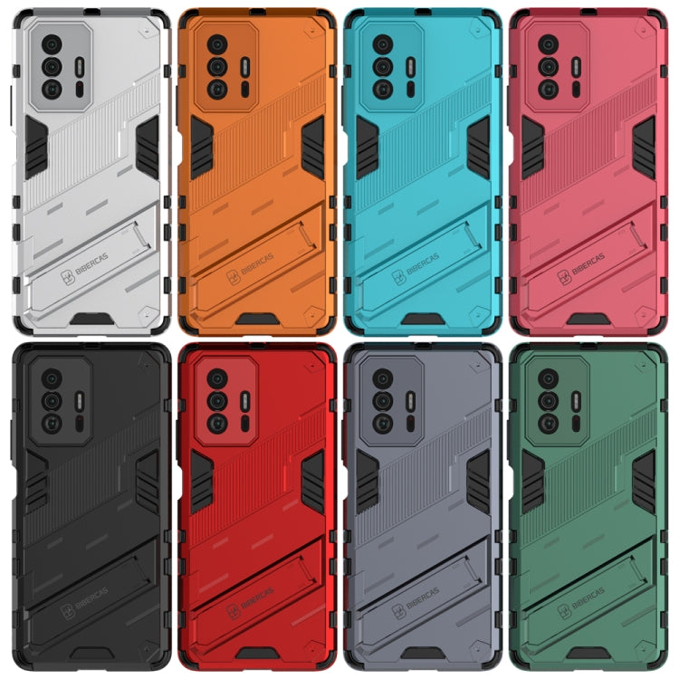 Armored phone case set in multiple colors with textured grips and camera cutouts
