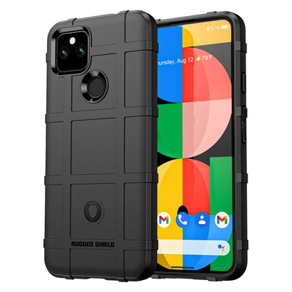 Blue rugged TPU phone case with ring grip, camera cutouts, and front screen protection
