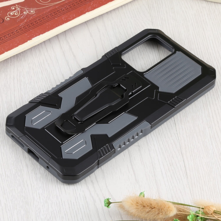 Rugged protective phone case, black with raised pattern and cutouts for ports