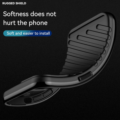 Shockproof TPU phone case with curved bumper design for easier installation