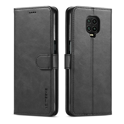 Black textured leather flip phone case with card holder and camera cutouts