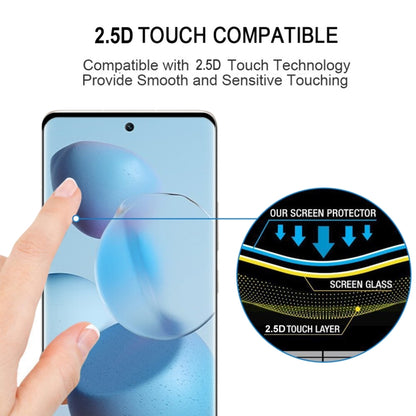2.5D touch-compatible tempered glass protector for smooth smartphone touchscreen
