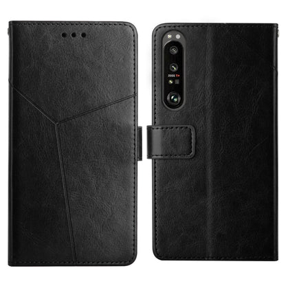 Black flip leather phone wallet case with card holder and camera cutout