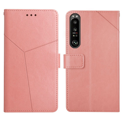 Leather flip phone case with card slots, holder, and magnetic closure—pink