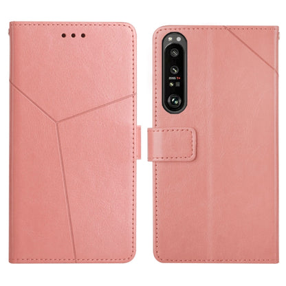 Leather flip phone case with card slots, holder, and magnetic closure—light pink