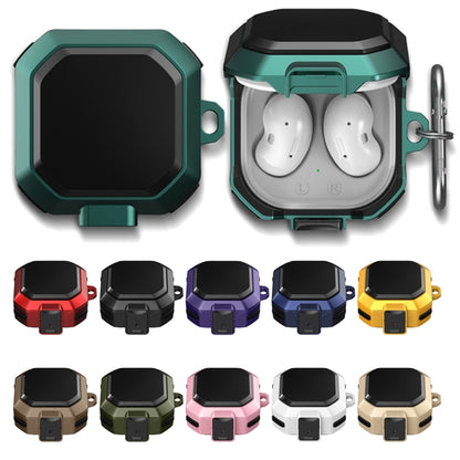 Multi-color anti-fall earphone protective cases, including open charging case view