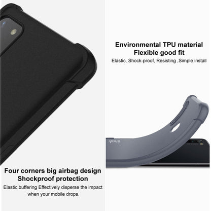 Flexible TPU shockproof phone case with corner airbag bumper design