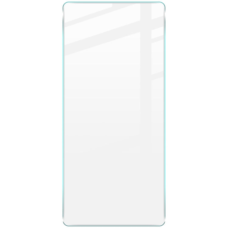 Clear tempered glass screen protector film, full-size with rounded corners