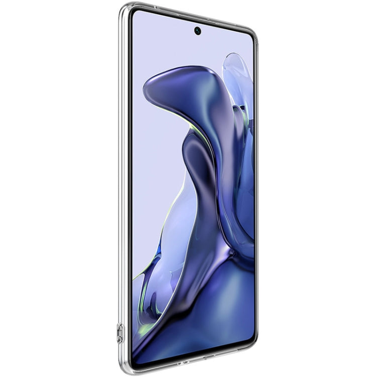 Clear TPU protective case with raised bezels and precise side cutouts for buttons