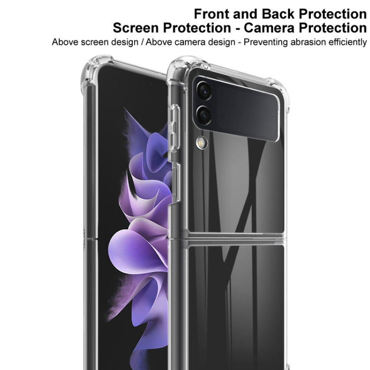 Transparent phone case with front and back coverage and camera protection