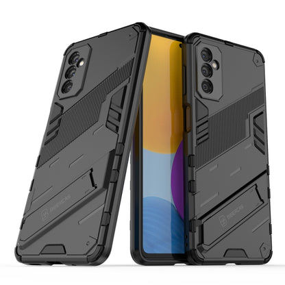 Dark gray 2-in-1 PC+TPU shockproof phone case, rugged armor design with camera cutouts