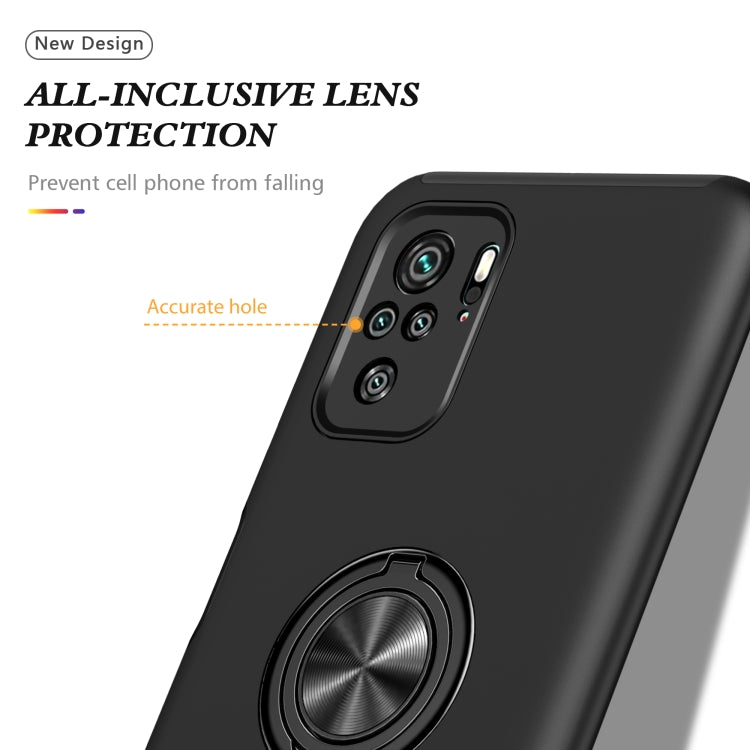 Black phone case with magnetic ring holder and precise rear lens openings