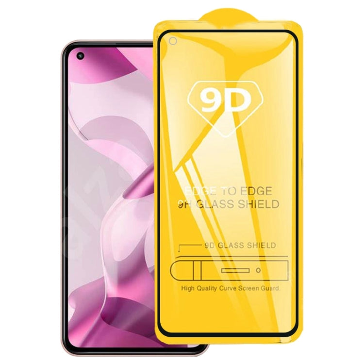 9D full glue tempered glass screen protector, clear cover with rounded 9D edges