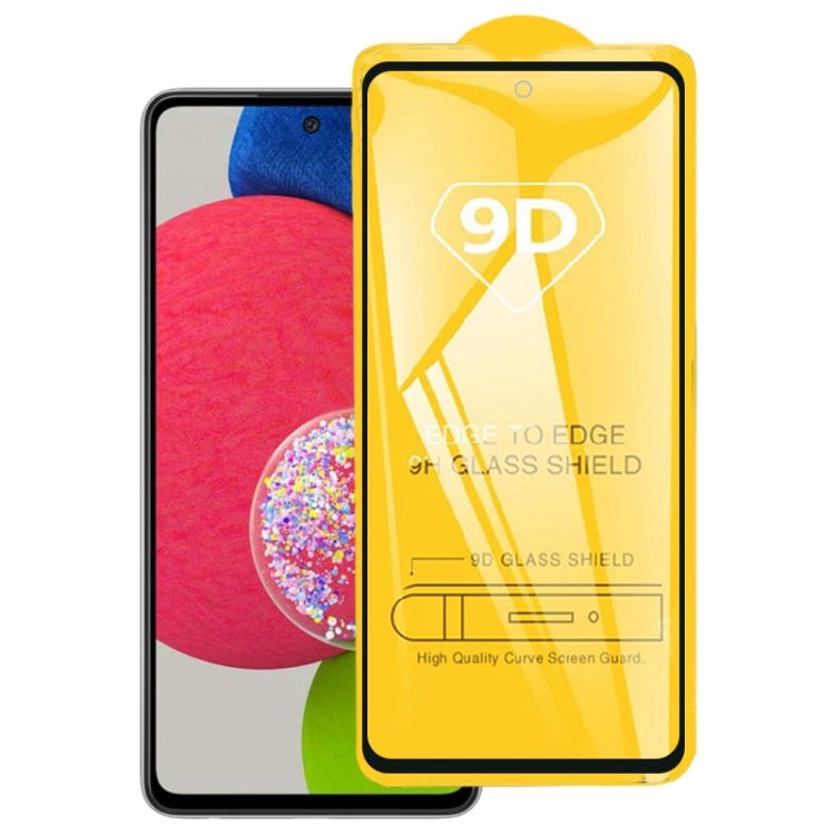 9D full glue tempered glass screen protector, clear display shield with curved edges