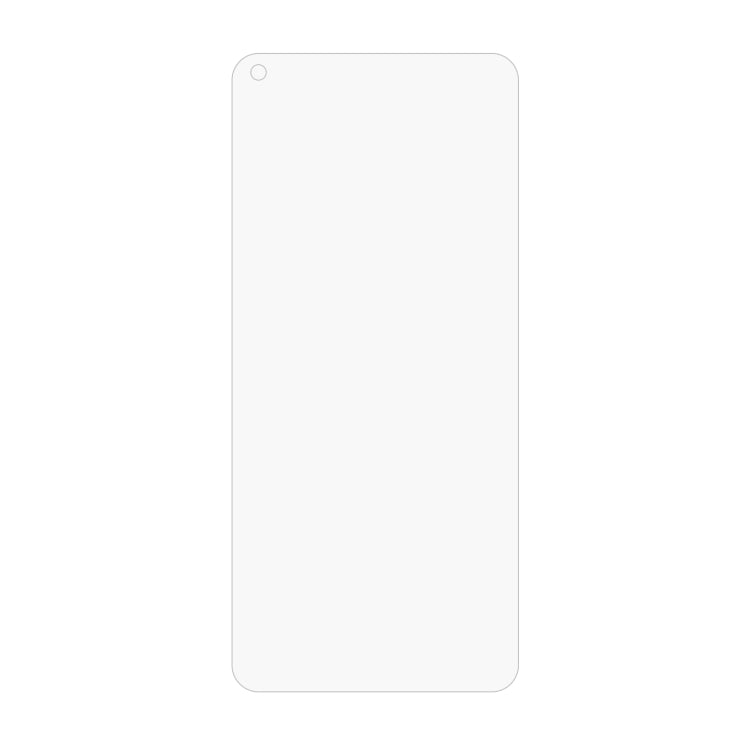 Clear tempered glass screen protector film for smartphone display