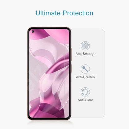 Tempered glass screen protector with anti-smudge, anti-scratch, and anti-glare