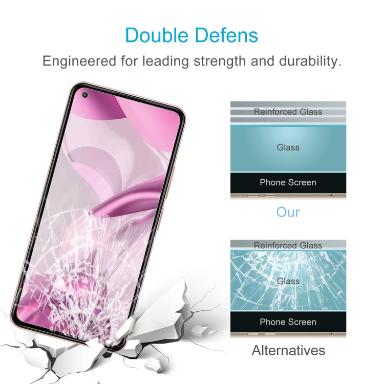 Tempered glass screen protector with reinforced glass layers and crack resistance