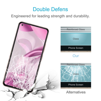 Tempered glass screen protector with reinforced glass layers and crack resistance