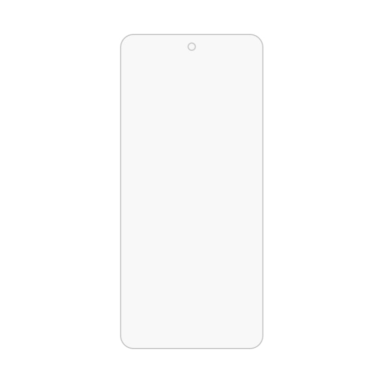 Full-screen hydrogel phone screen protector film, clear rectangular sheet