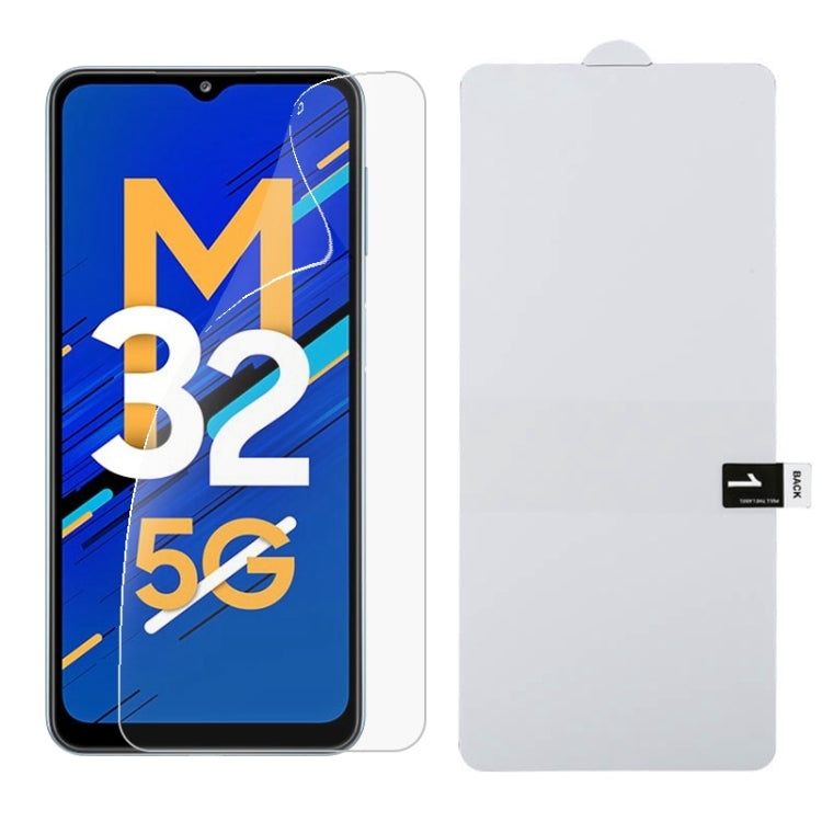 Hydrogel full-screen phone protector film with matching alignment sticker