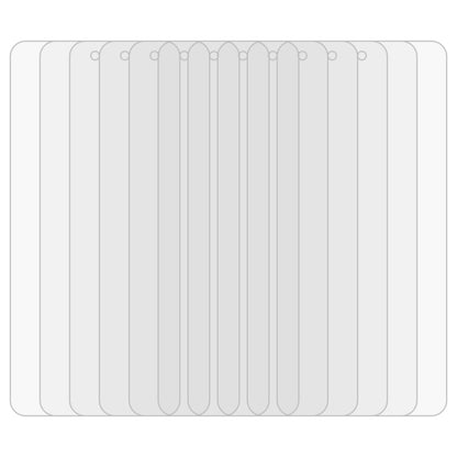 25-pack hydrogel screen protector films, clear, full-coverage cutouts