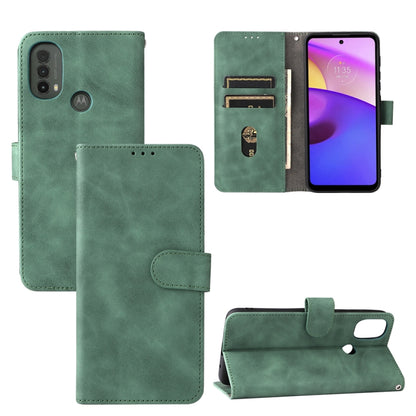 Green magnetic flip phone case with card slots, wallet pocket, and kickstand