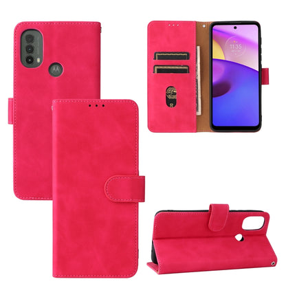 Pink magnetic flip phone case with card slots, wallet pocket, and kickstand