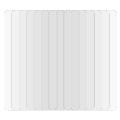 Tempered glass screen protector set with clear 2.5D sheets, multiple pieces