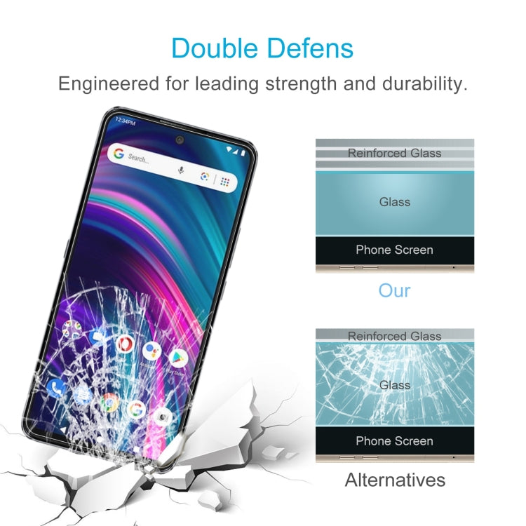 Tempered glass screen protector for smartphone screen protection, impact resistance