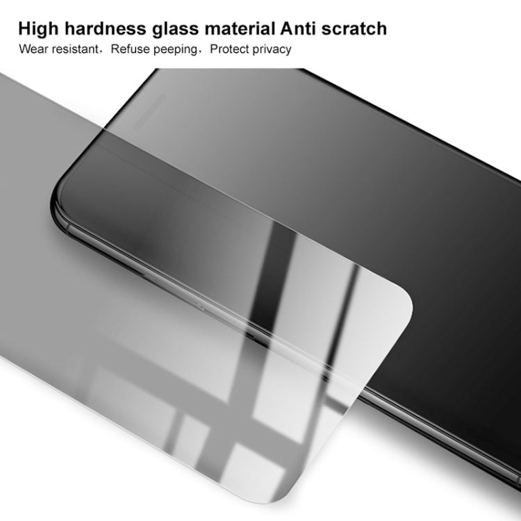 Curved privacy tempered glass screen protector film with anti-scratch surface