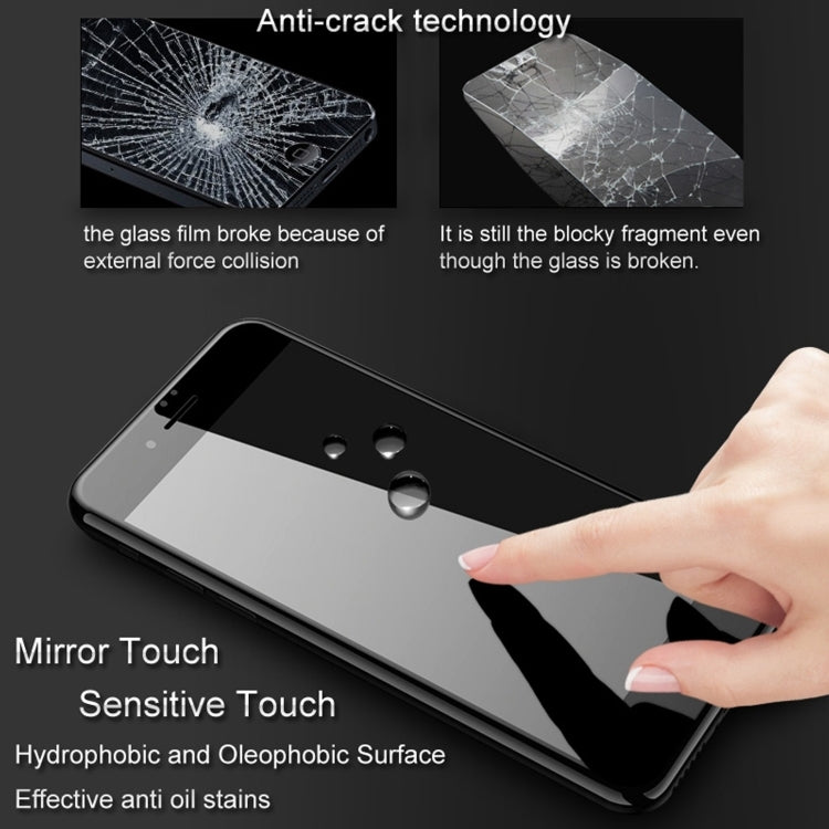 Privacy tempered glass screen protector film with anti-crack and smooth touch