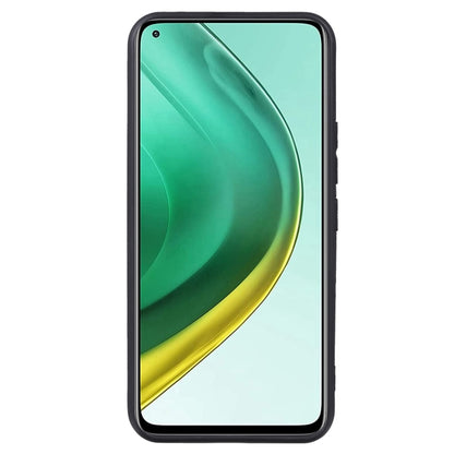 Black TPU phone case with precise openings and raised edge protection