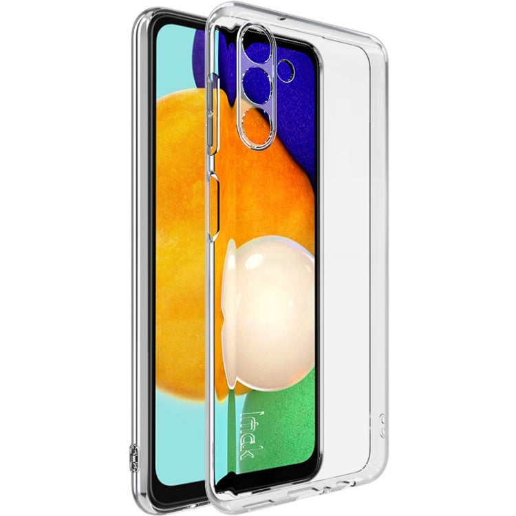 Transparent TPU shockproof phone case with raised edges and clear cutouts