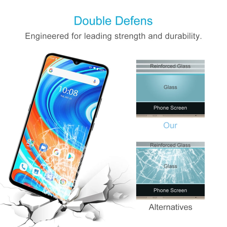 Tempered glass screen protector for smartphone with reinforced glass durability