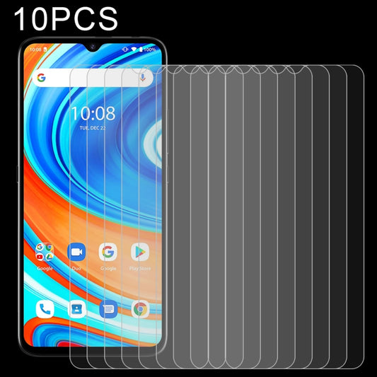 10-pack tempered glass screen protectors with 2.5D curved edges for mobile phones