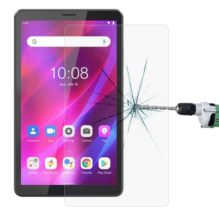 Explosion-proof tempered glass screen protector for tablet, clear anti-shatter layer