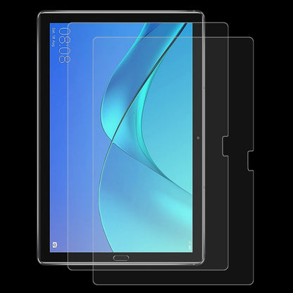 Tablet screen protector tempered glass film, 2-pack, clear glass overlays on tablet